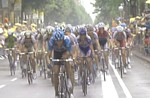 Andy Schleck w�hrend der sechsten Etappe der Tour de France 2009